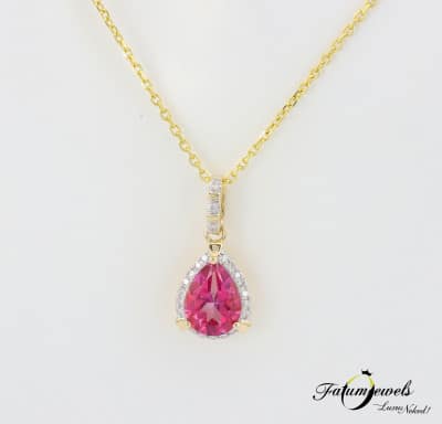 sarga-arany-gyemant-pink-topaz-medal-lanccal-fr1694-gyemant-pink-topaz-dragako