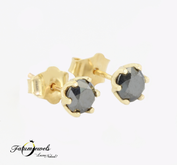 sarga-arany-fekete-gyemant-fulbevalo-fr1212-fekete-gyemant