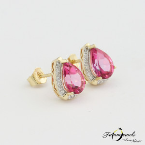 sarga-arany-gyemant-pink-topaz-fulbevalo-fr1434-gyemant-pink-topaz