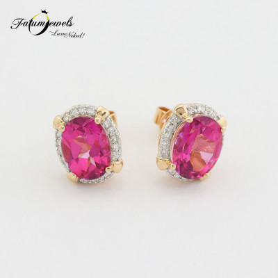 roze-arany-gyemant-pink-topaz-fulbevalo-fr1496-gyemant-rozsaszin-topaz