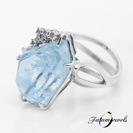 feherarany-gyemant-topaz-gyuru-antarktisz-fr313-gyemant-0.08ct-ttlb-vs1-si1-topaz-nyers-csiszolatlan-hi-vhi-14k-1