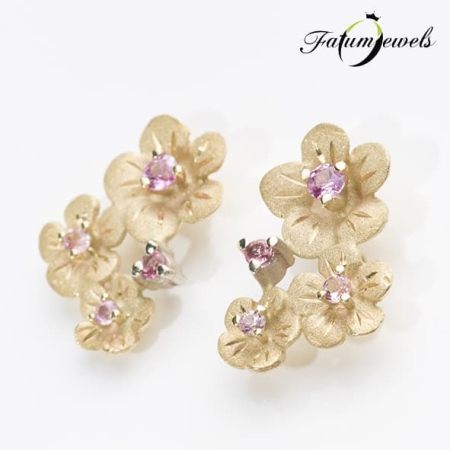 sarga-arany-rozsaszin-zafir-fulbevalo-virag-szf01-0-33ct-li-mi-14k-2