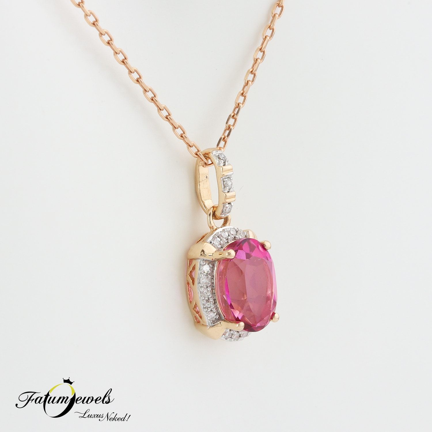 roze-arany-gyemant-pink-topaz-medal-lanccal-fr1495-gyemant-rozsaszin-topaz