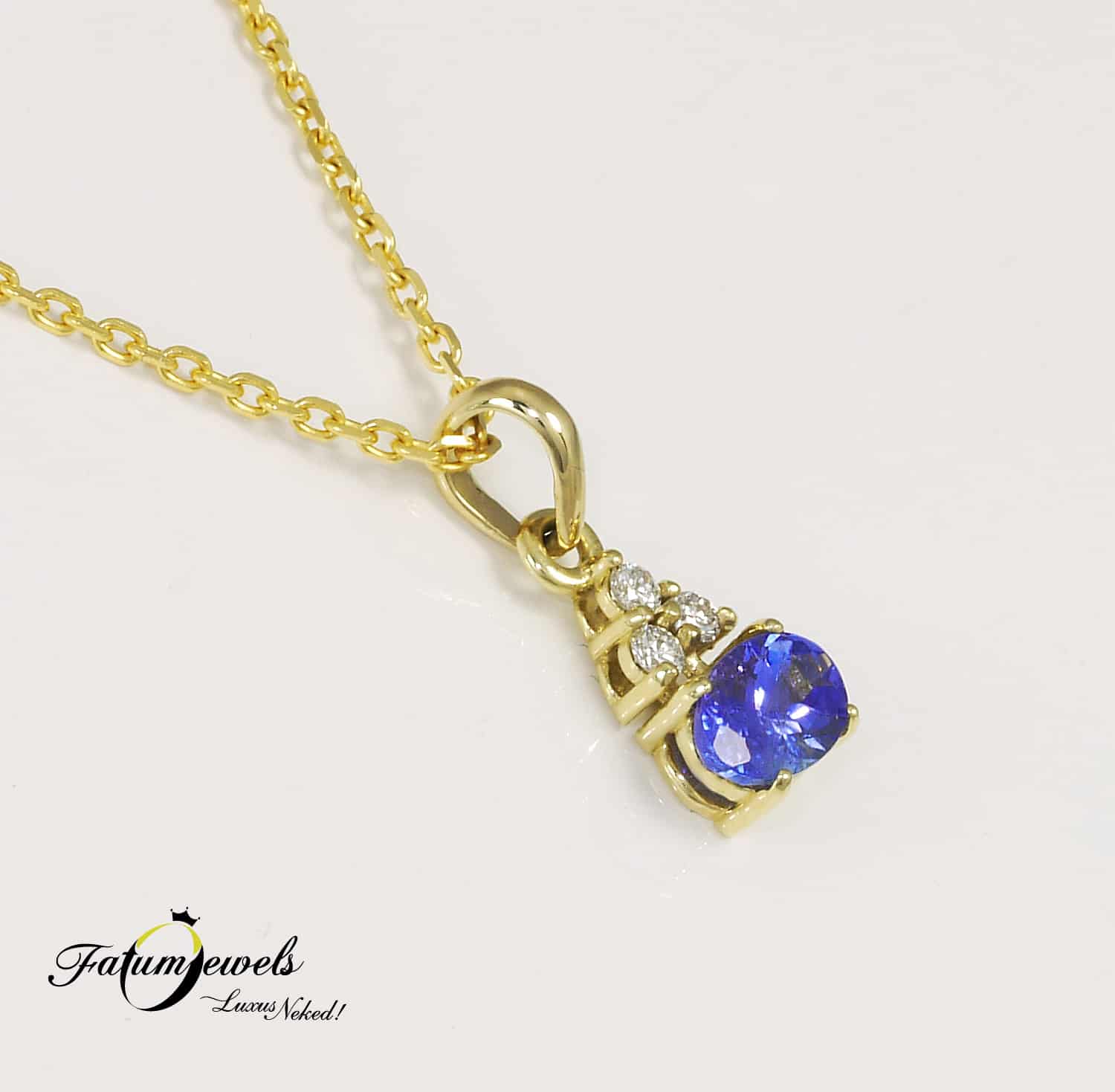 sarga-arany-gyemant-tanzanit-medal-lanccal-fr869-gyemant-tanzanit