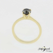 Gyémánt gyűrű egy pillanat, amikor a csend beszélt helyettük - fatumjewels.hu