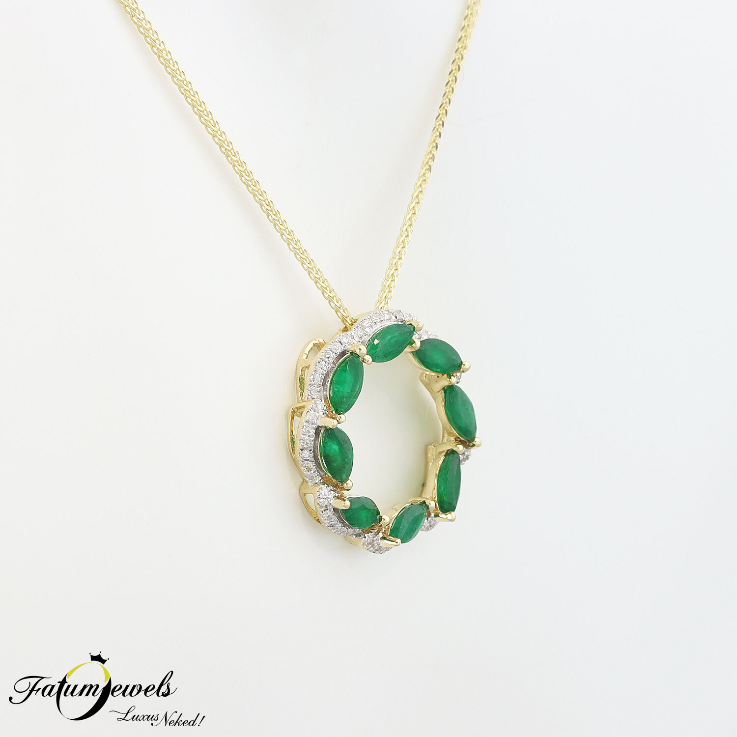 sarga-arany-gyemant-smaragd-medal-lanccal-fr1872-gyemant-smaragd-dragako